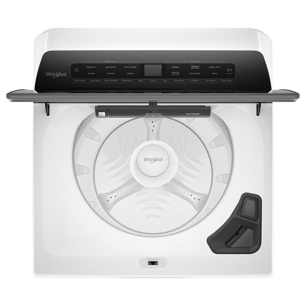 Whirlpool WTW5105HW 4.7 cu. ft. Top Load Washer with Pretreat Station